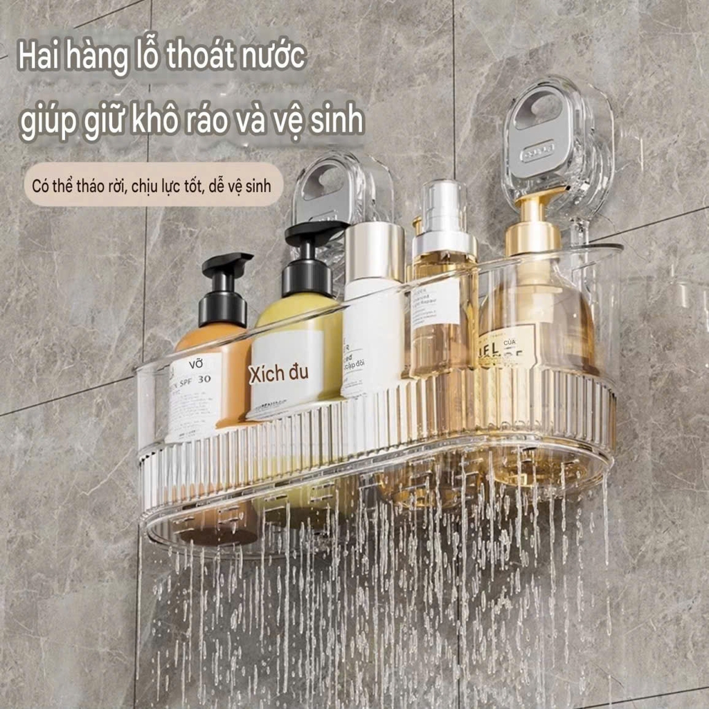 Kệ đựng đồ nhựa Mica trong suốt