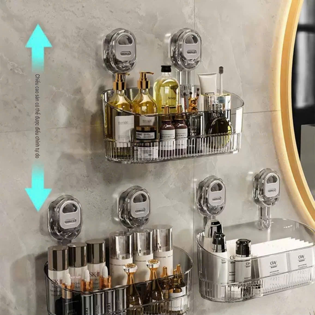 Kệ đựng đồ nhựa Mica trong suốt