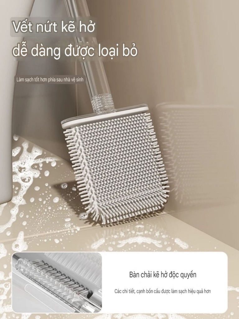 Bộ bàn chải 2 cây chà toilet
