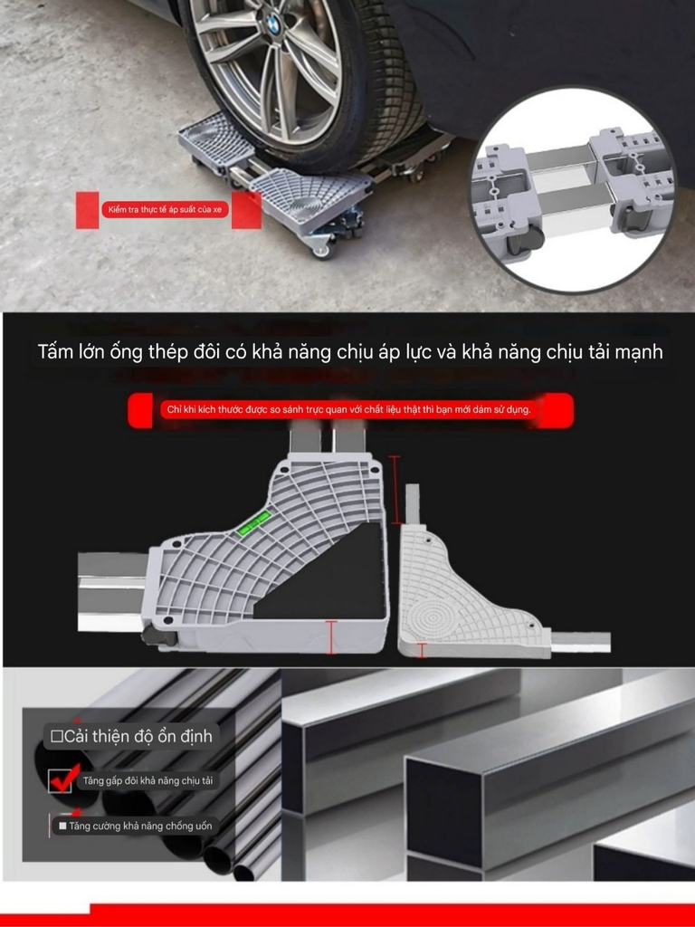 Bộ khung đế đỡ máy giặt và tủ lạnh