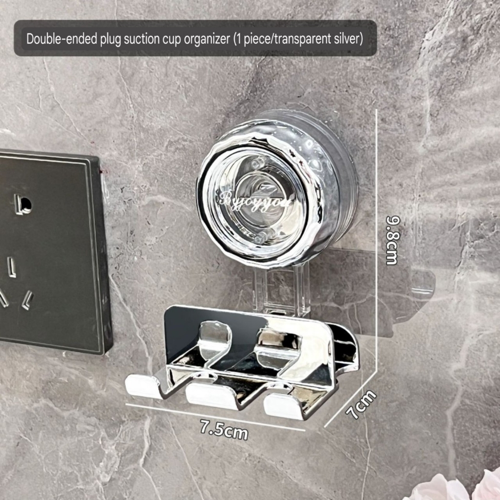 Cần treo phích cắm điện kiểu hút tường