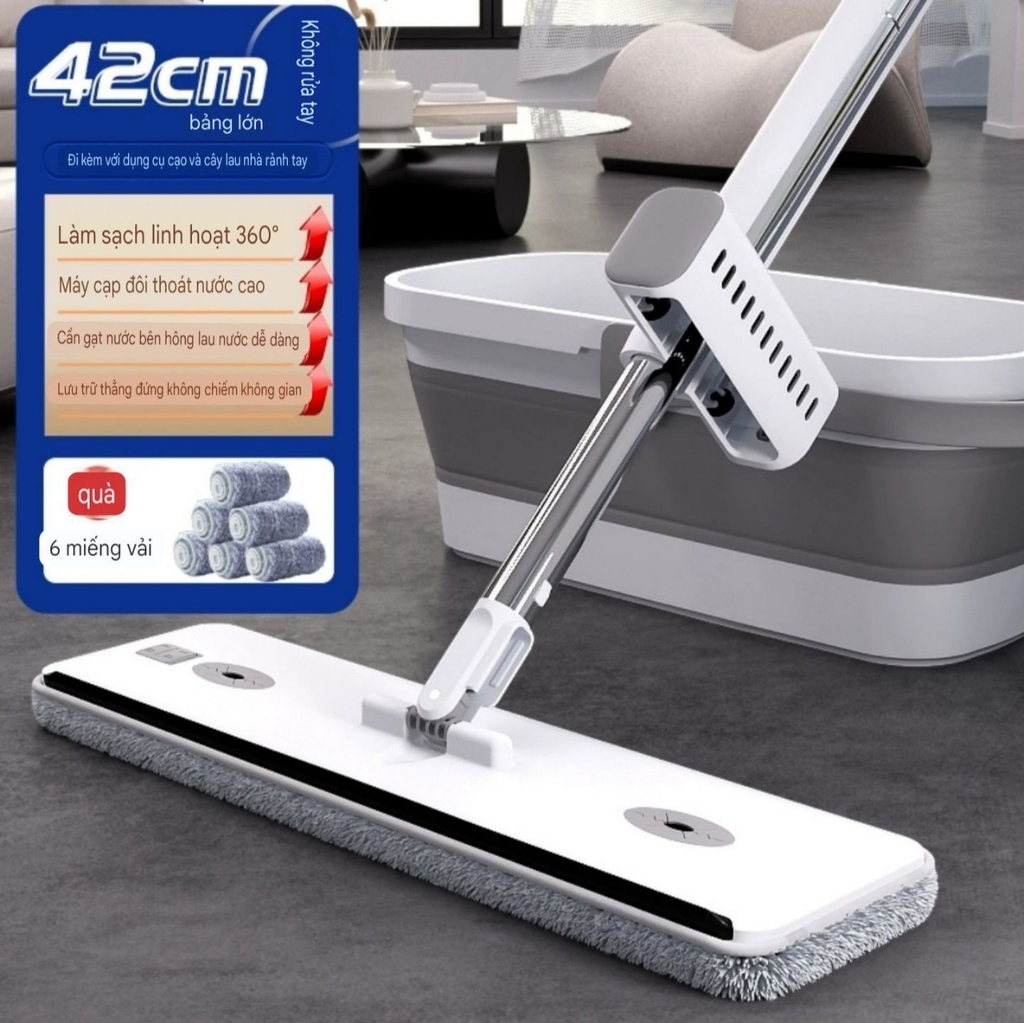 Cây lau nhà xoay 360 độ
