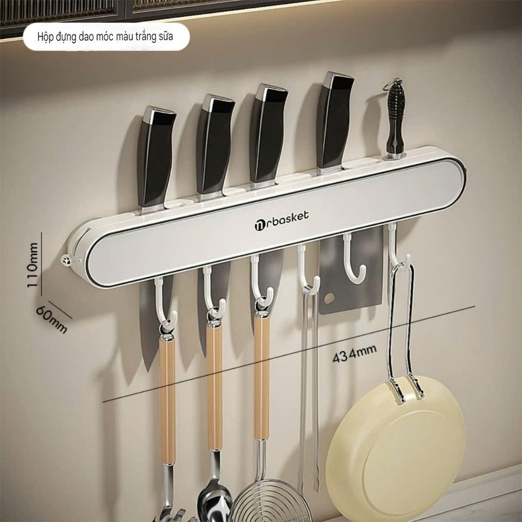 Giá để dao kiểu hút tường