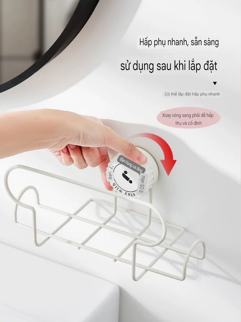 Giá để khăn giấy bằng thép phủ sơn men