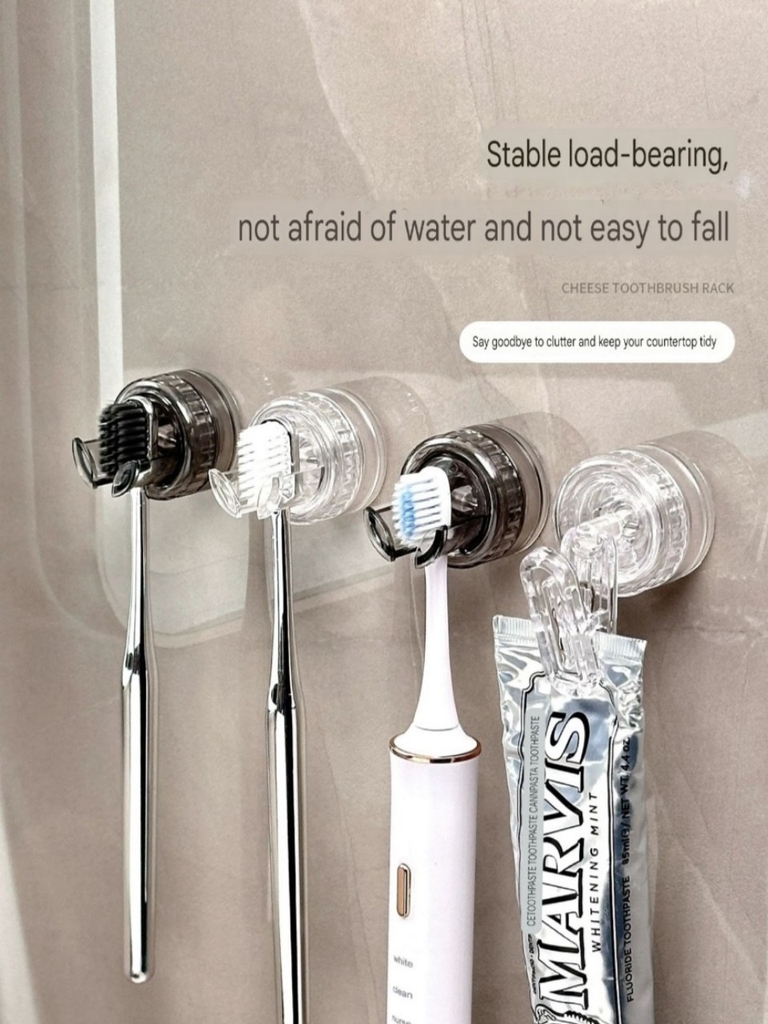 Giá đỡ ổ cắm điện và bàn chải đánh răng