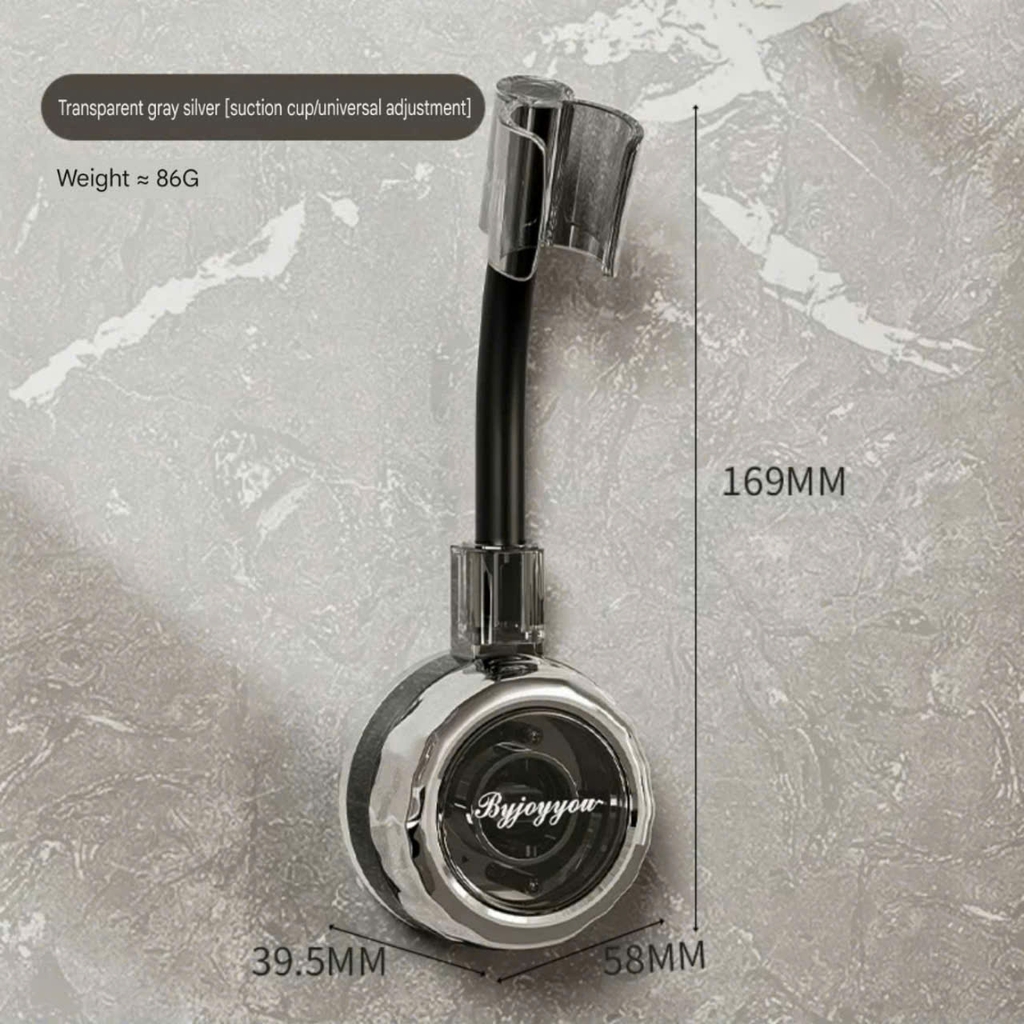 Giá đỡ vòi sen xoay 4 hướng kiểu hút tường