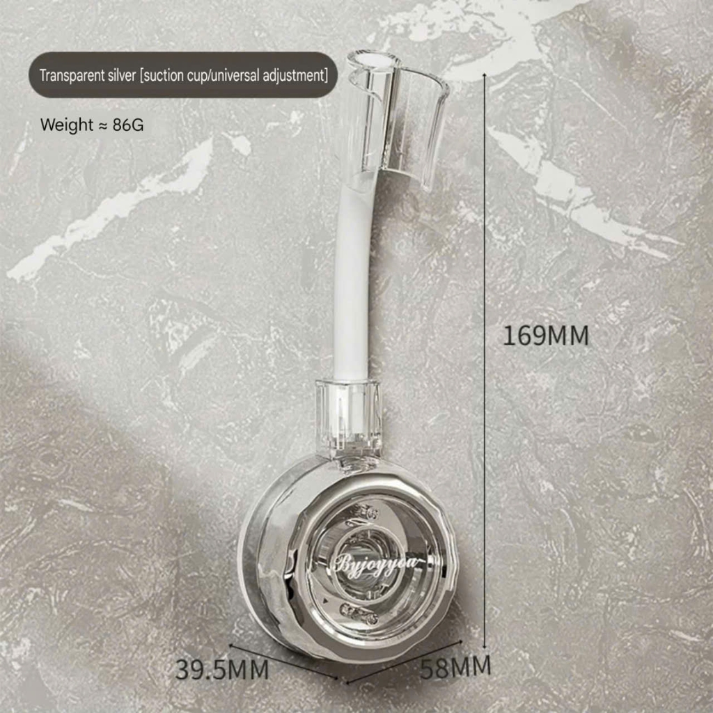 Giá đỡ vòi sen xoay 4 hướng kiểu hút tường