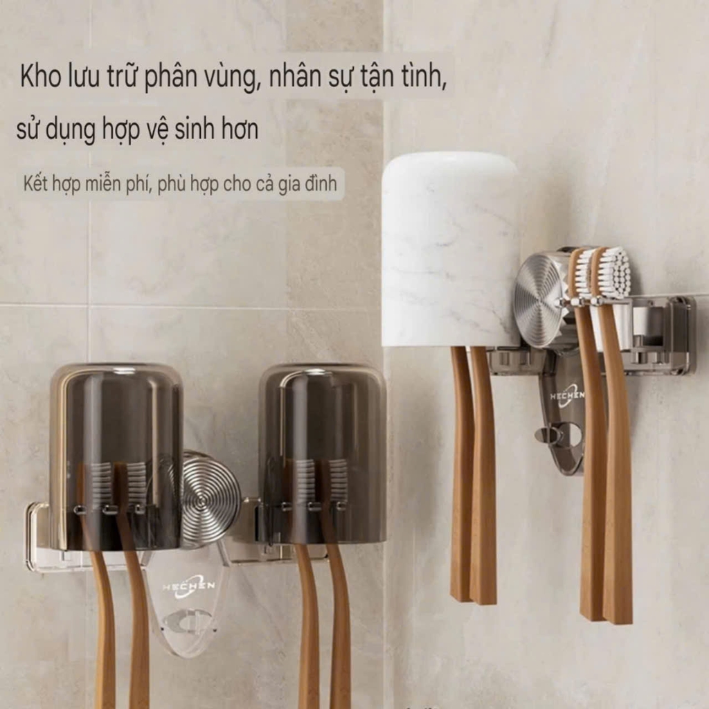 Giá đựng kem đánh răng và bàn chải