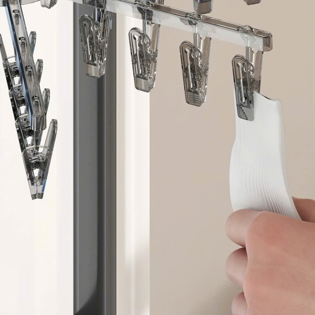 Giá phơi đồ lót 5 nhánh kiểu xếp gọn