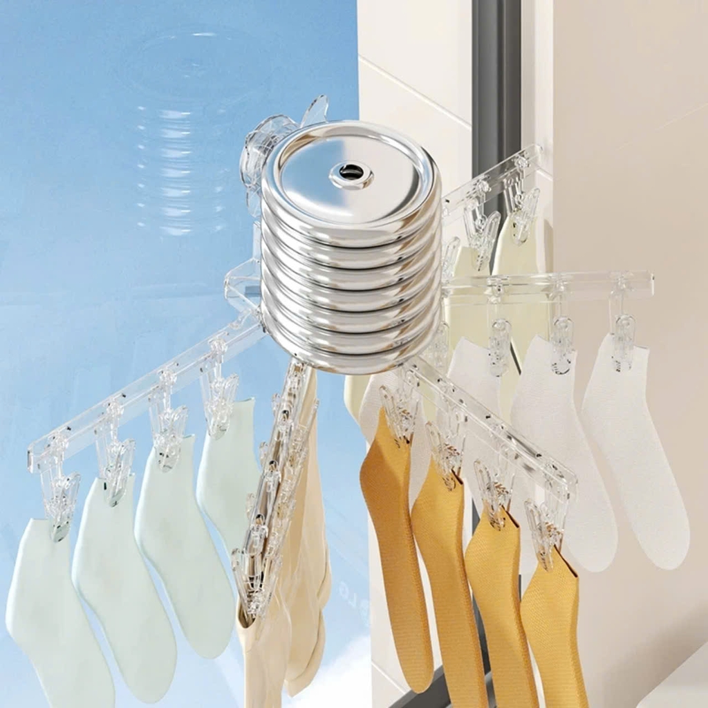 Giá phơi đồ lót 5 nhánh kiểu xếp gọn