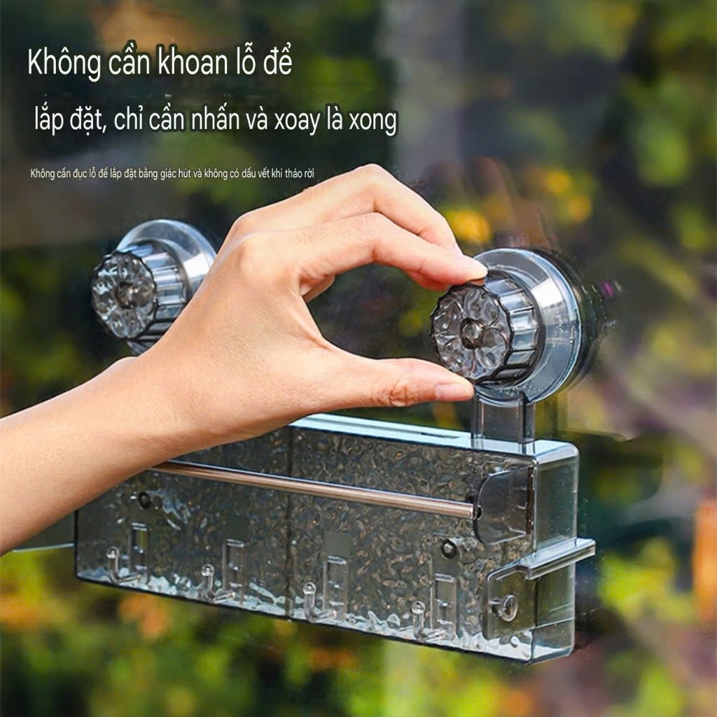 Giá phơi giày dép ở ban công