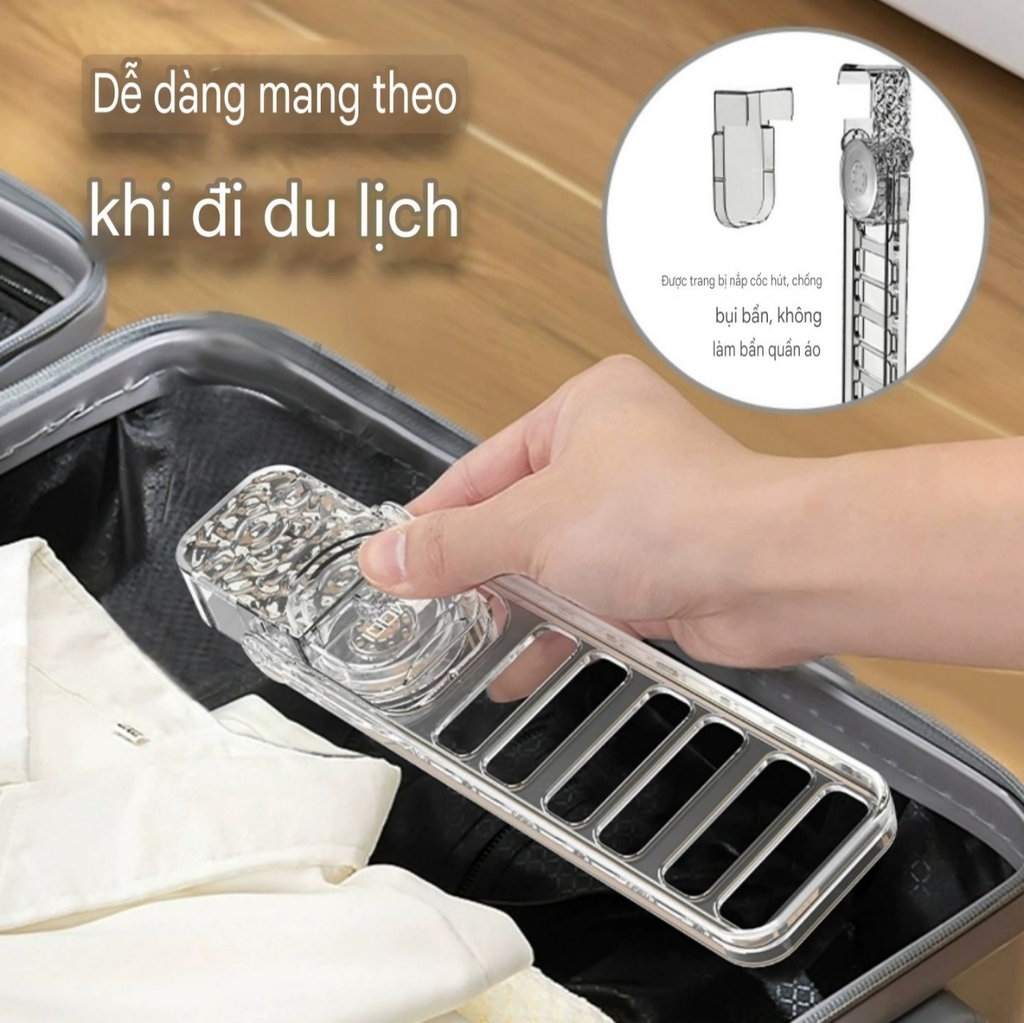 Giá phơi quần áo lót kiểu hút chân không