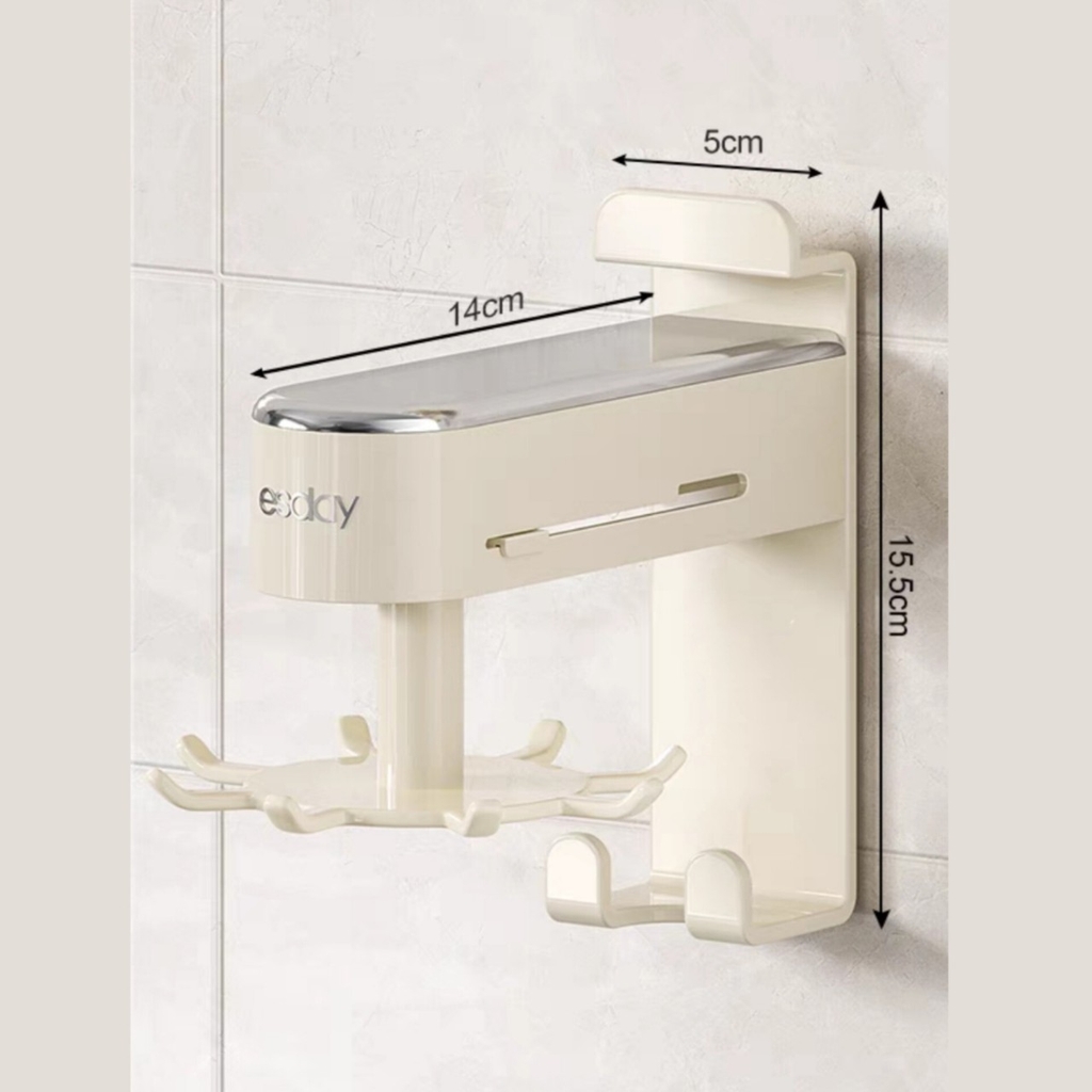 Giá treo đồ nhà bếp kiểu dán tường