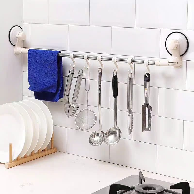 Thanh treo khăn tắm không cần khoan tường