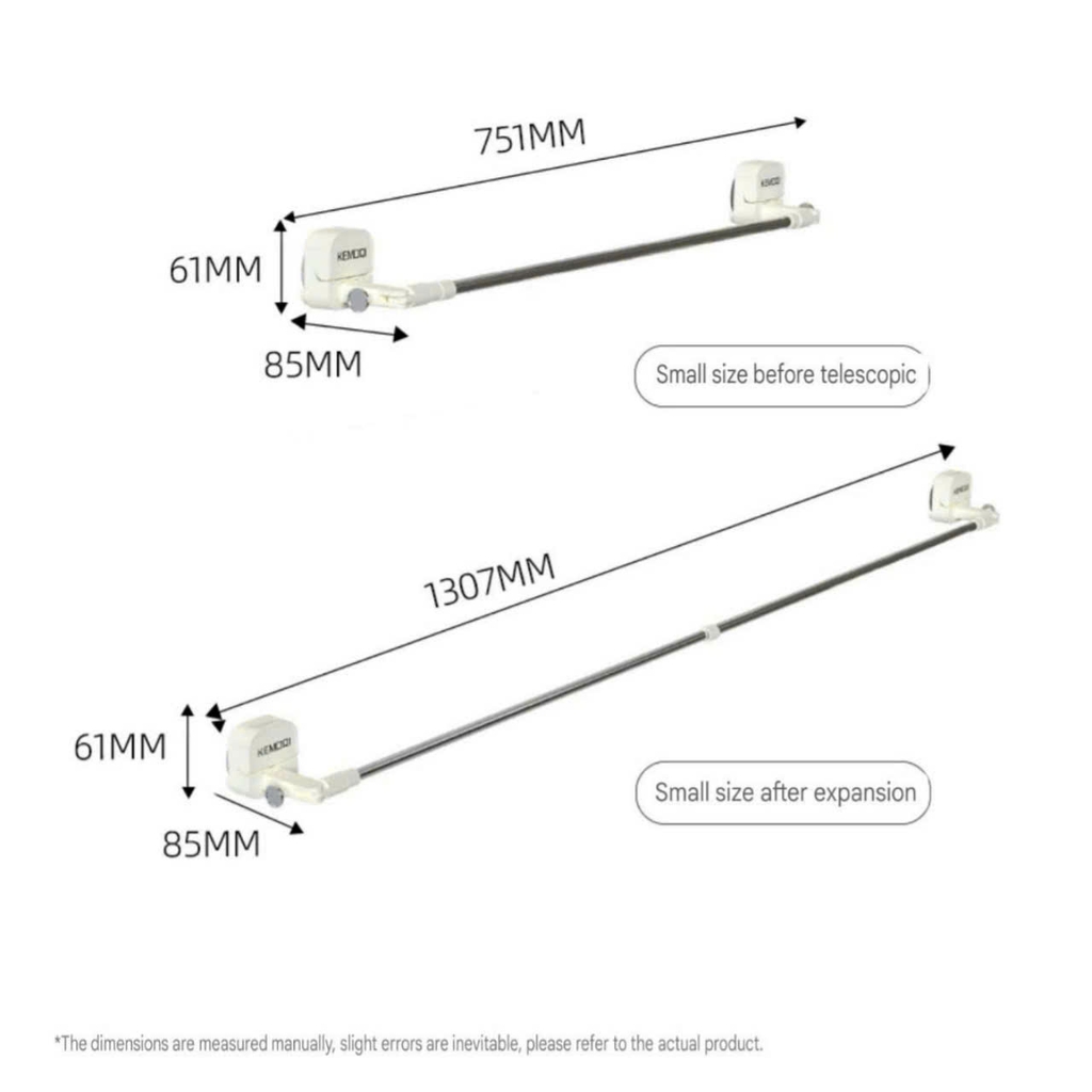 Giá treo quần áo chăn mền điều chỉnh kích thước