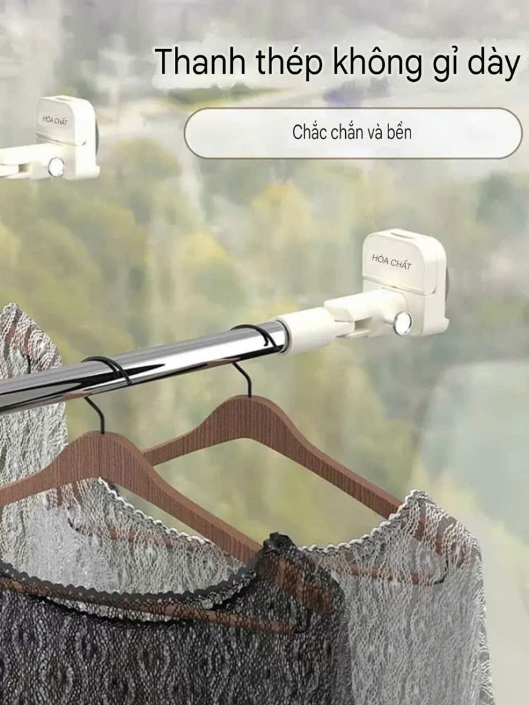 Giá treo quần áo chăn mền điều chỉnh kích thước