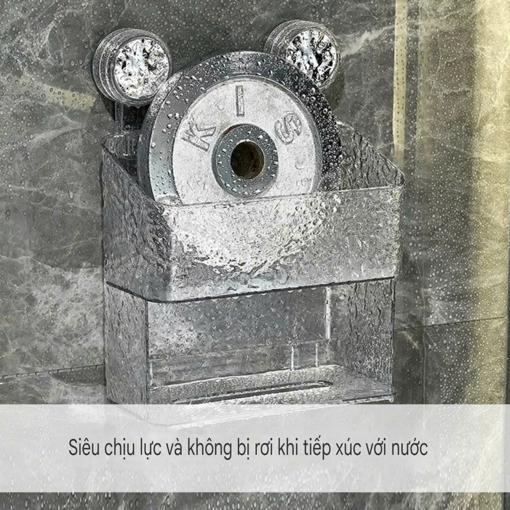 Hộp 2 tầng đựng mỹ phẩm và khăn giấy