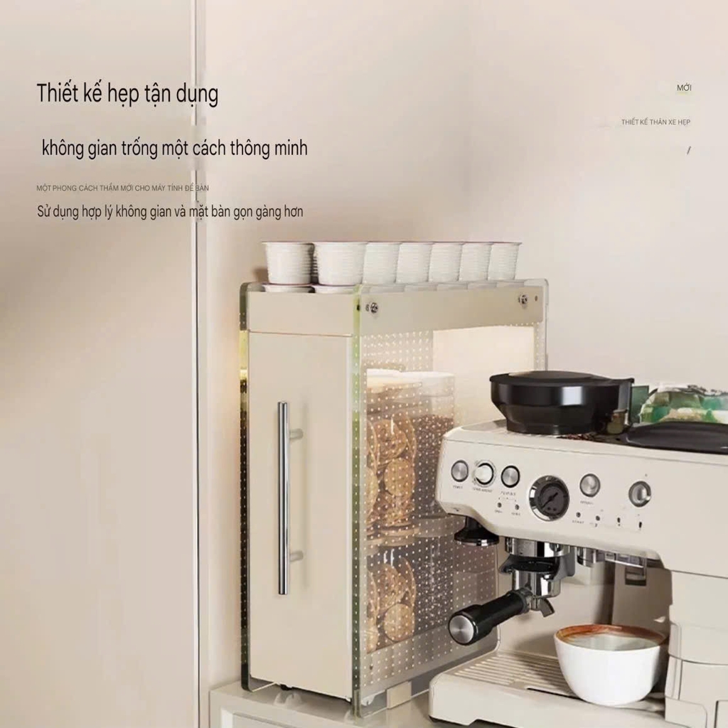 Hộp 3 tầng kéo ra để đồ nhà bếp