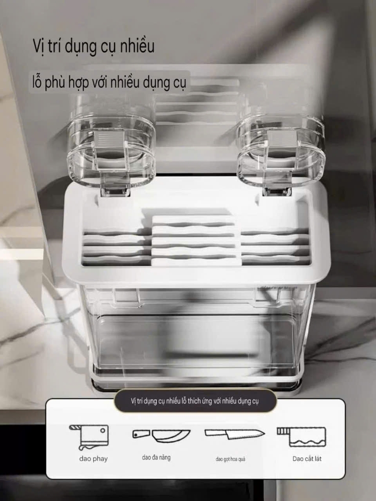 Hộp để dao kiểu hút tường