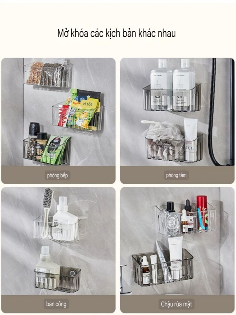 Hộp để đồ rửa - mỹ phẩm - hành tỏi