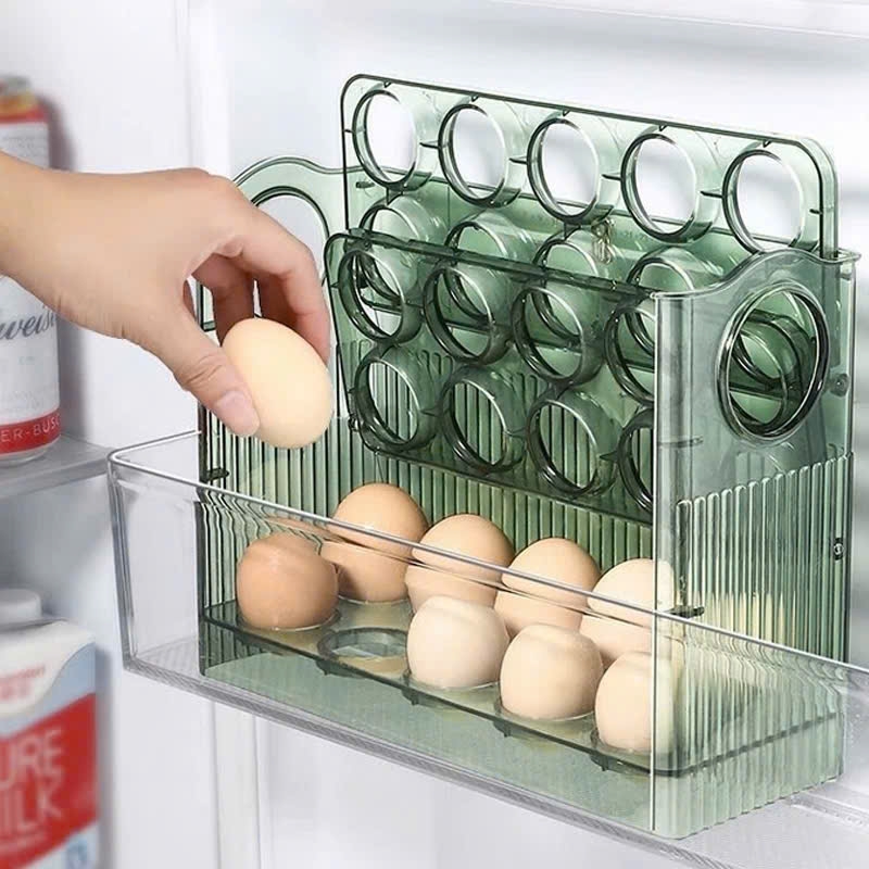 Hộp để trứng nắp tự động đống