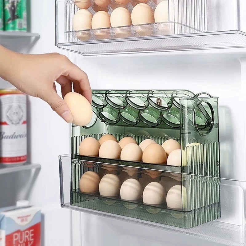 Hộp để trứng nắp tự động đống