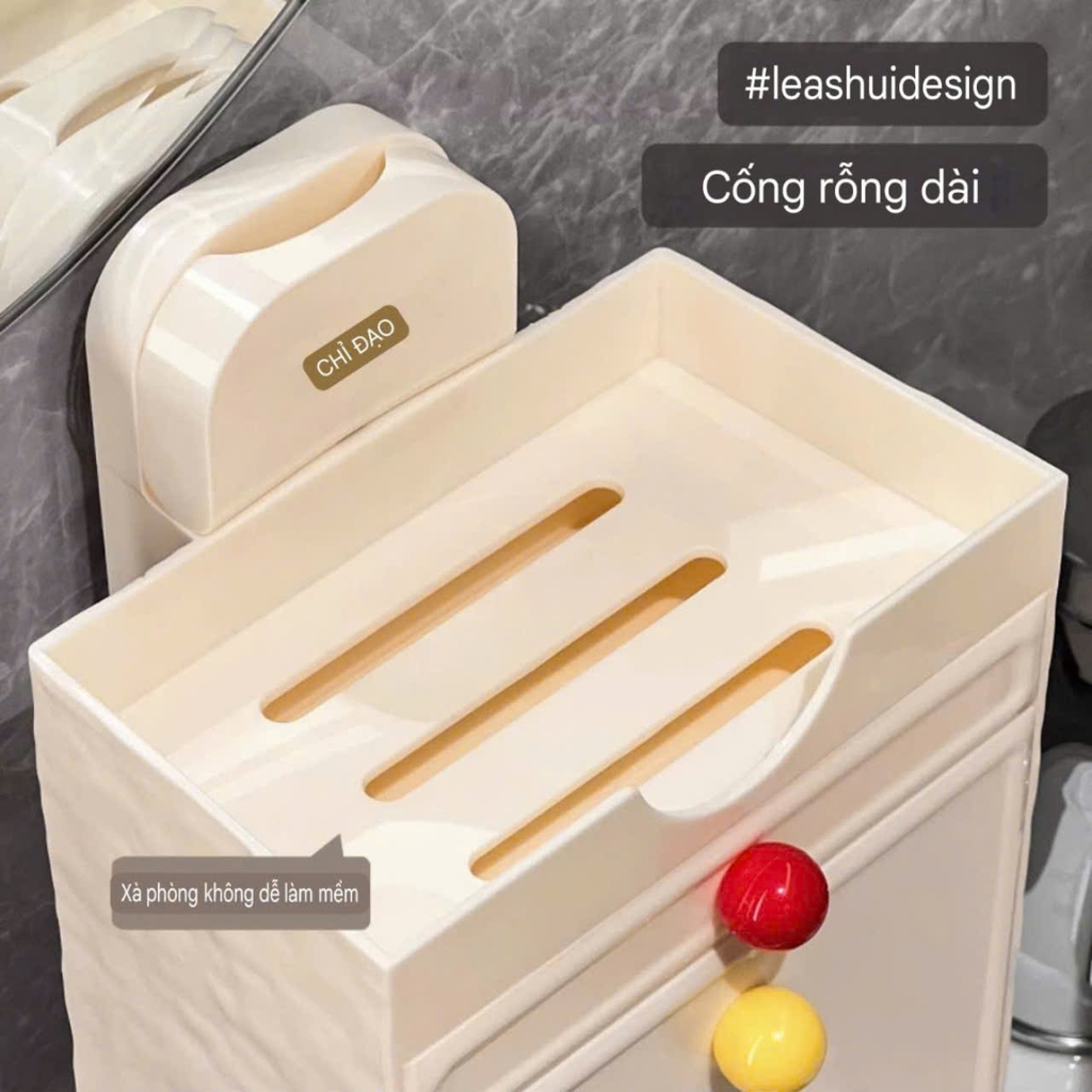 Hộp để xà phòng có nắp đậy và miếng bọt biển