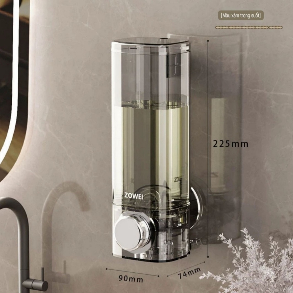 Hộp đựng dầu gội và sữa tắm loại hút tường