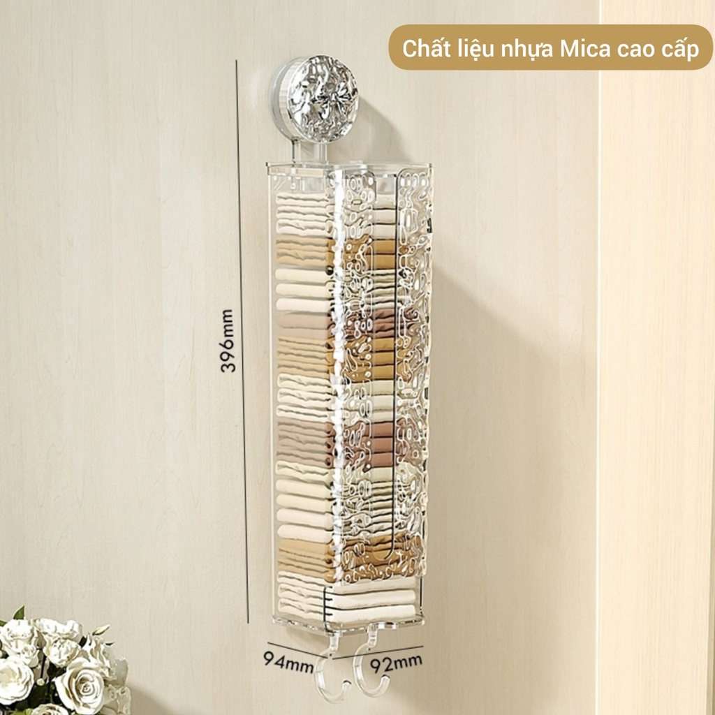 Hộp đựng đồ lót kiểu hút tường