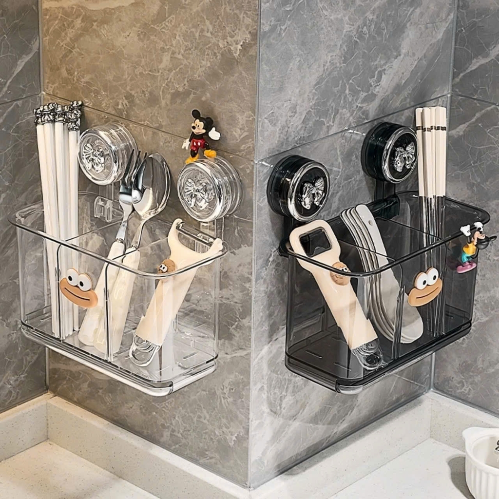 Hộp đựng muỗng đũa nhựa Mica trong suốt