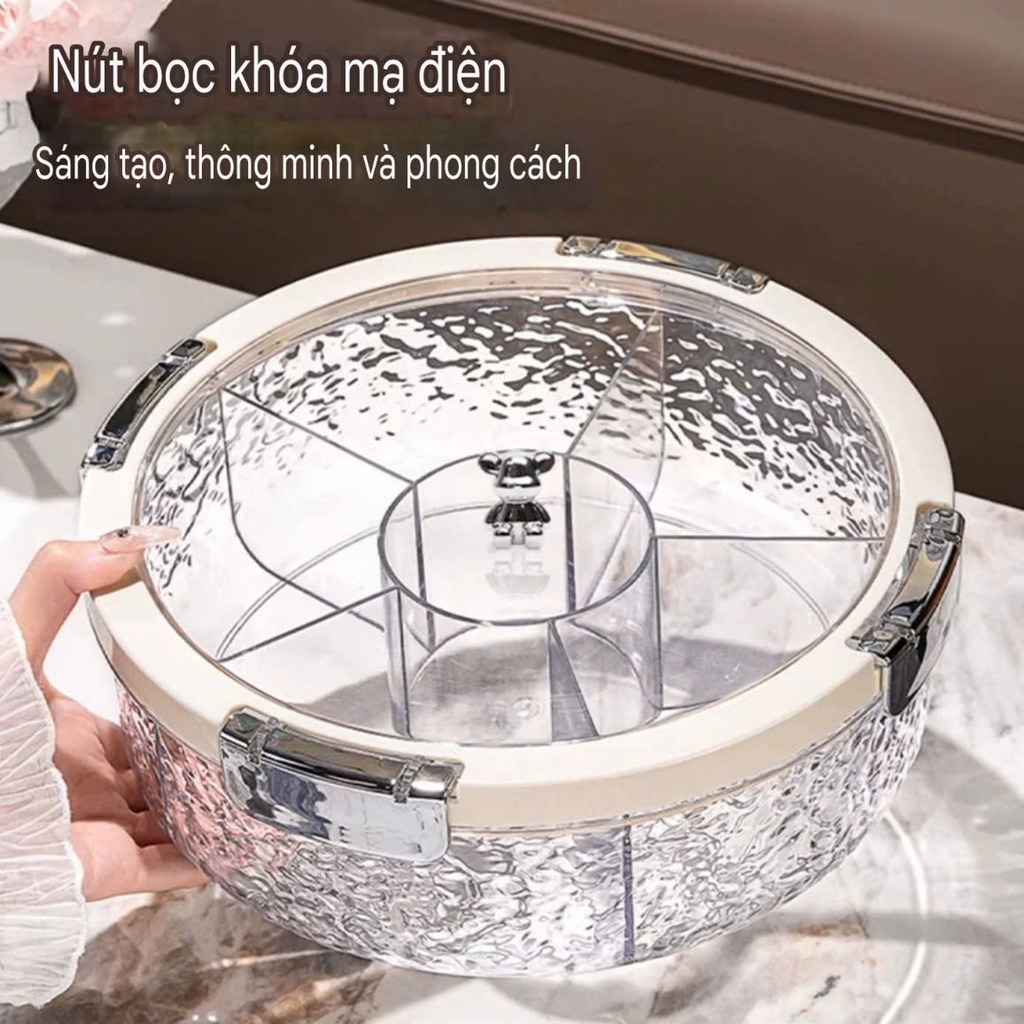 Hộp đựng mứt Tết và bánh kẹo