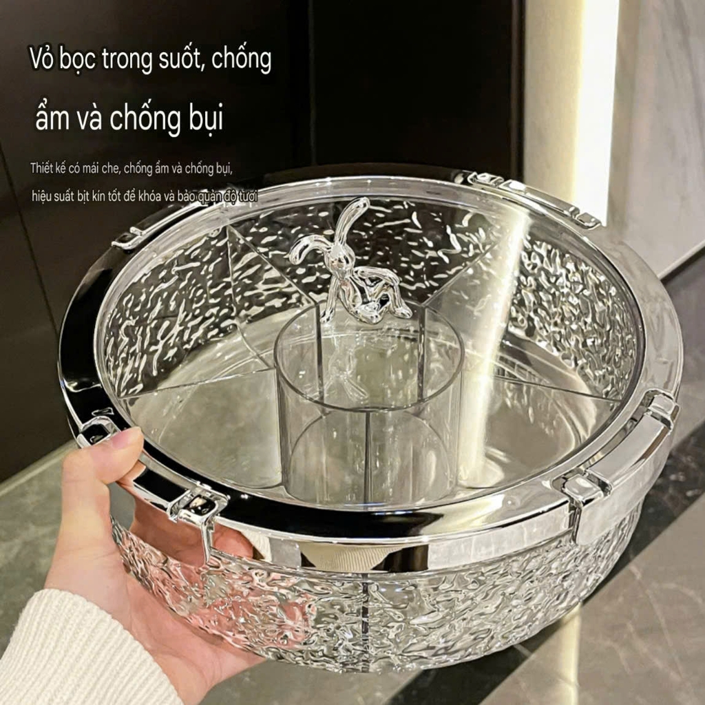 Hộp đựng mứt Tết và bánh kẹo