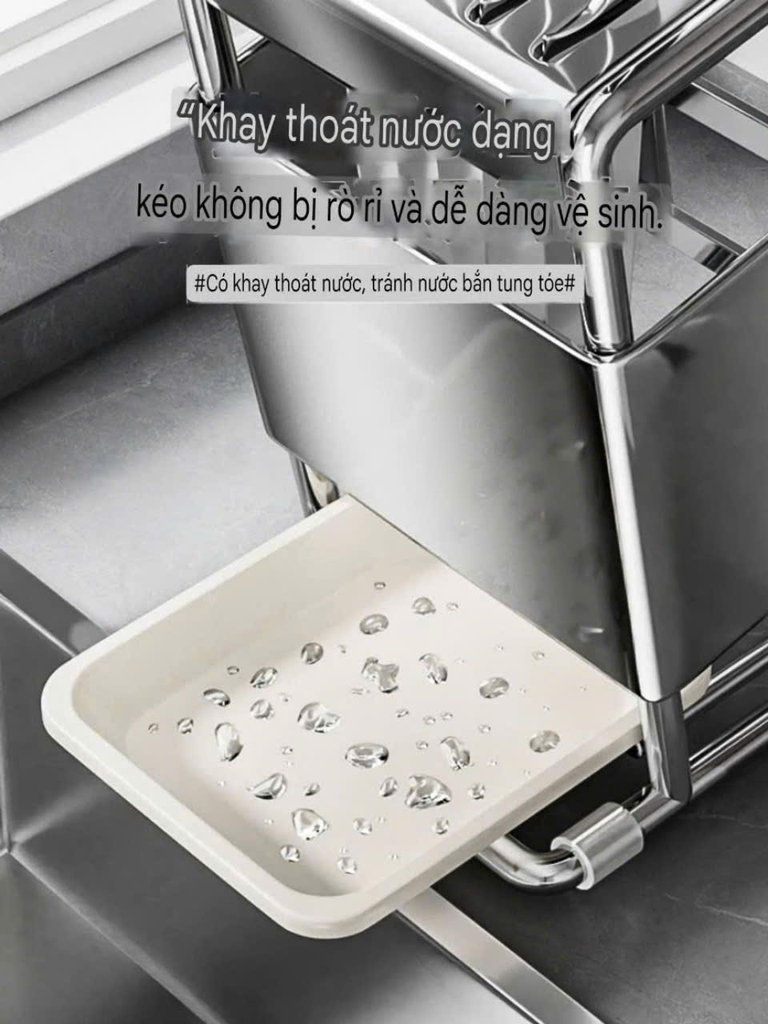 Kệ để dao muỗng đũa bằng thép không rỉ