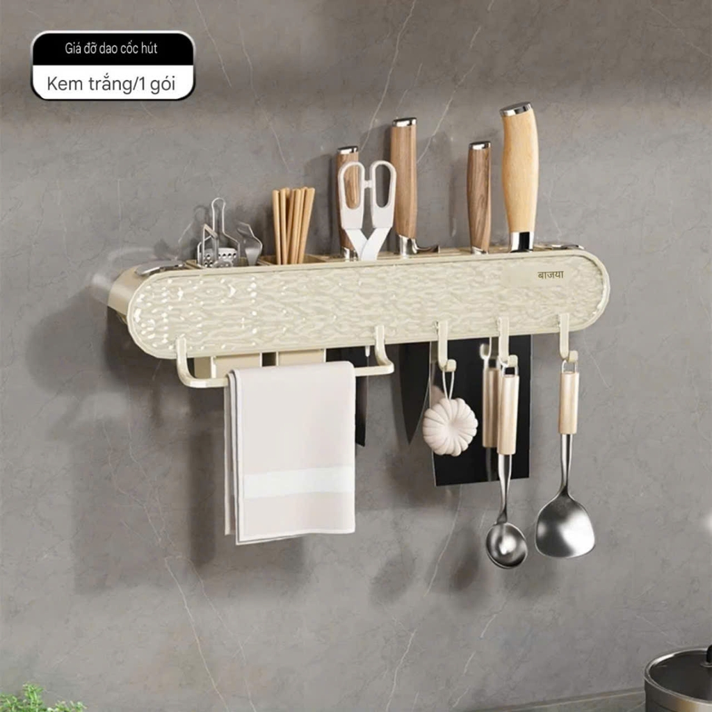 Kệ để dao muỗng đũa loại hút tường