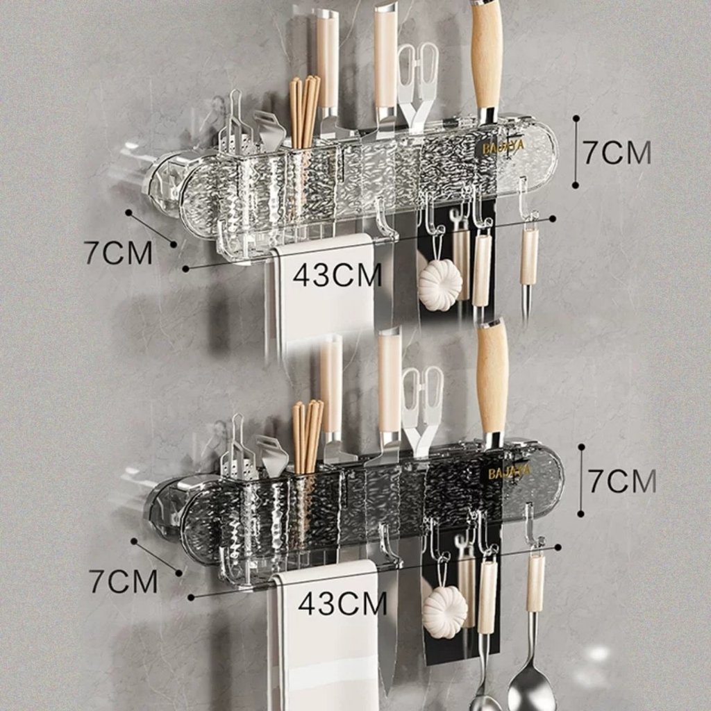 Kệ để dao muỗng đũa loại hút tường