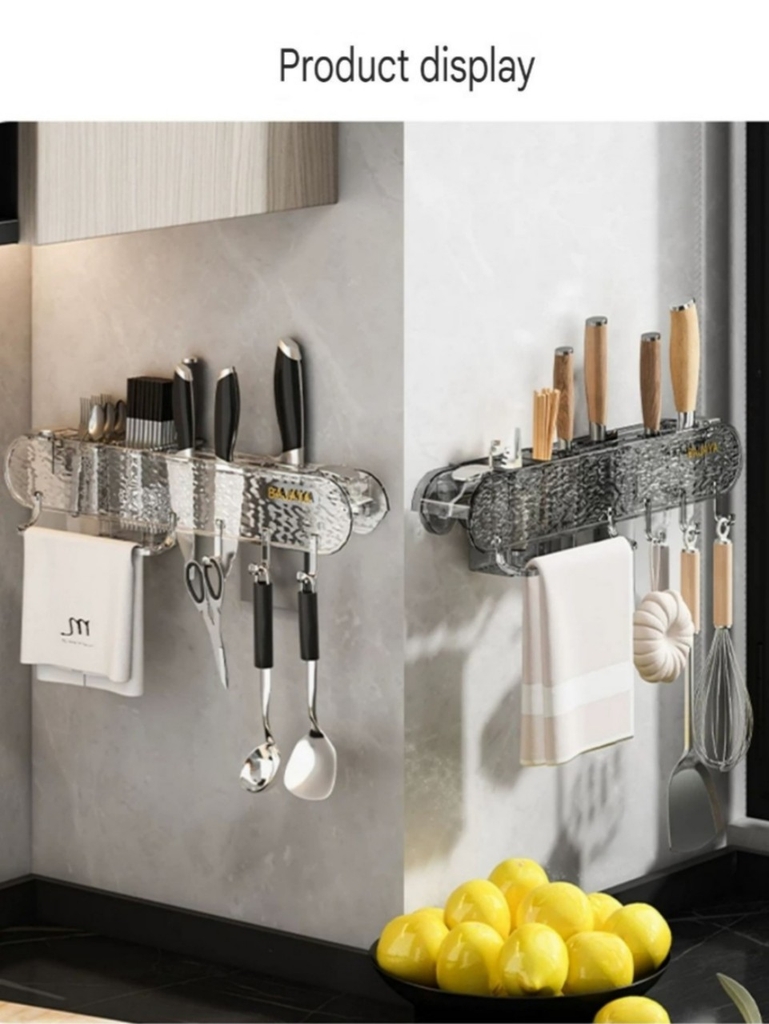 Kệ để dao muỗng đũa loại hút tường