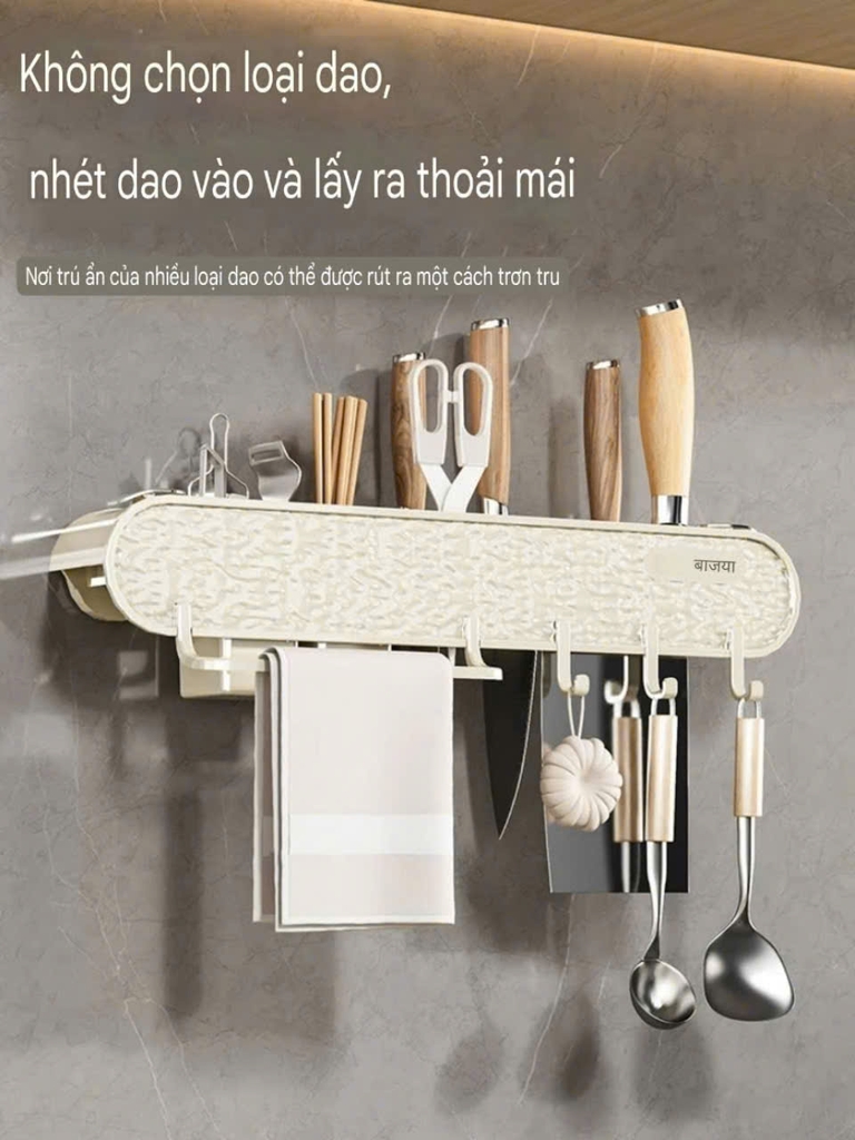 Kệ để dao muỗng đũa loại hút tường