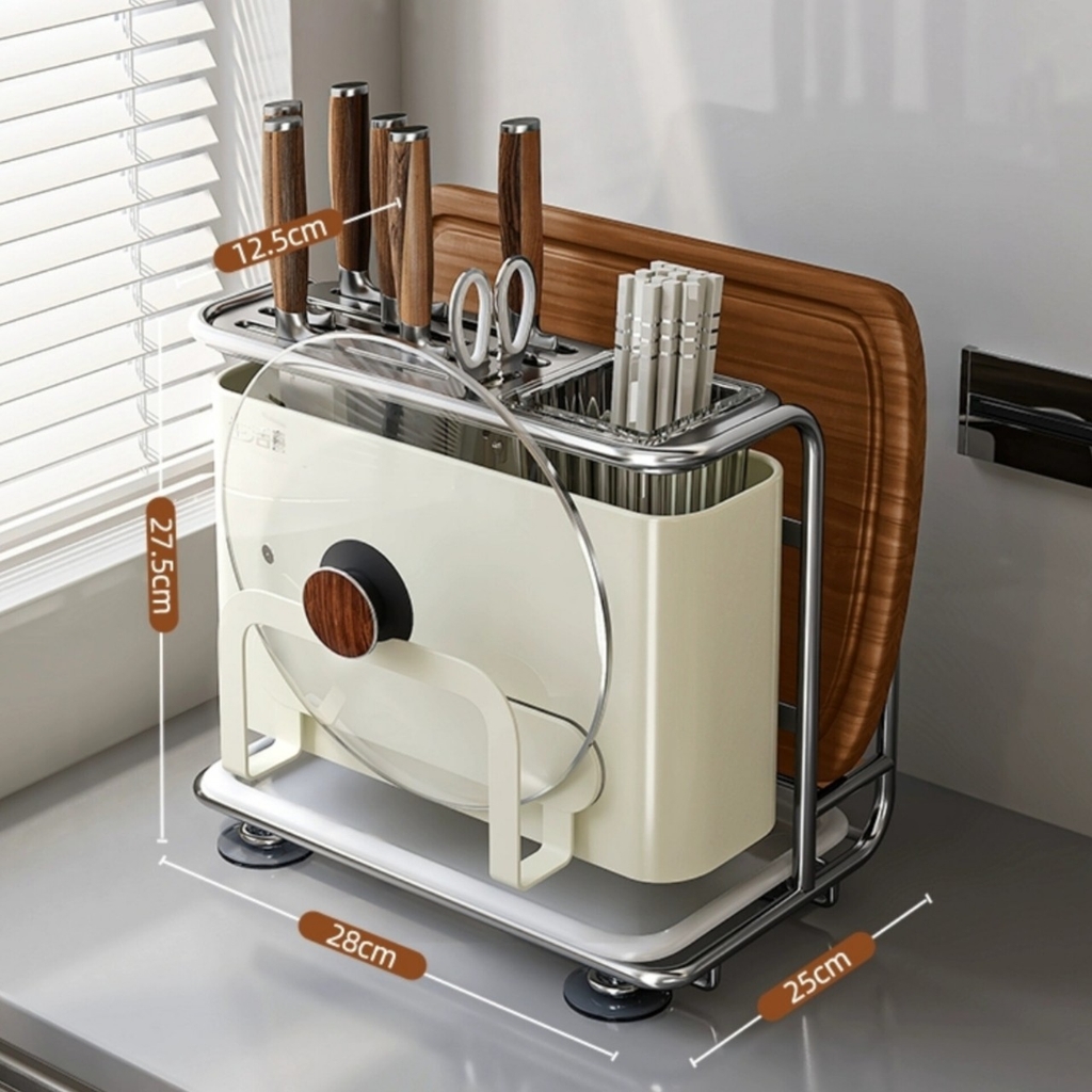 Kệ để dao thớt muỗng đũa