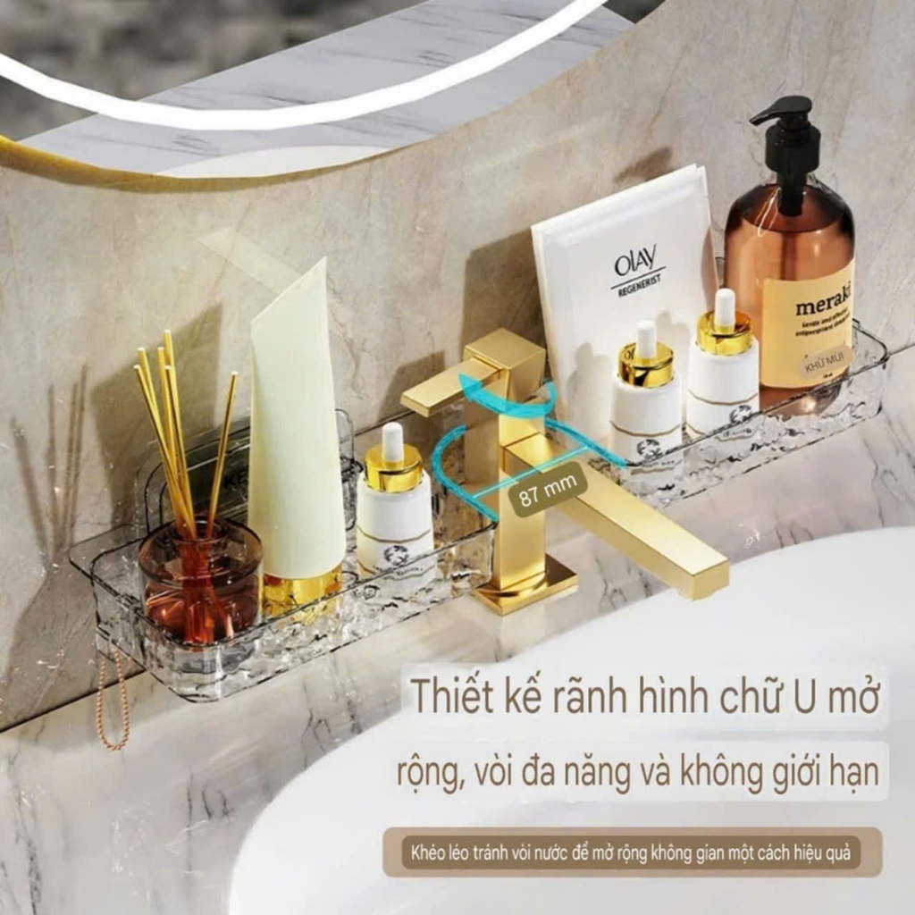 Kệ để dầu gội và đồ rửa chén