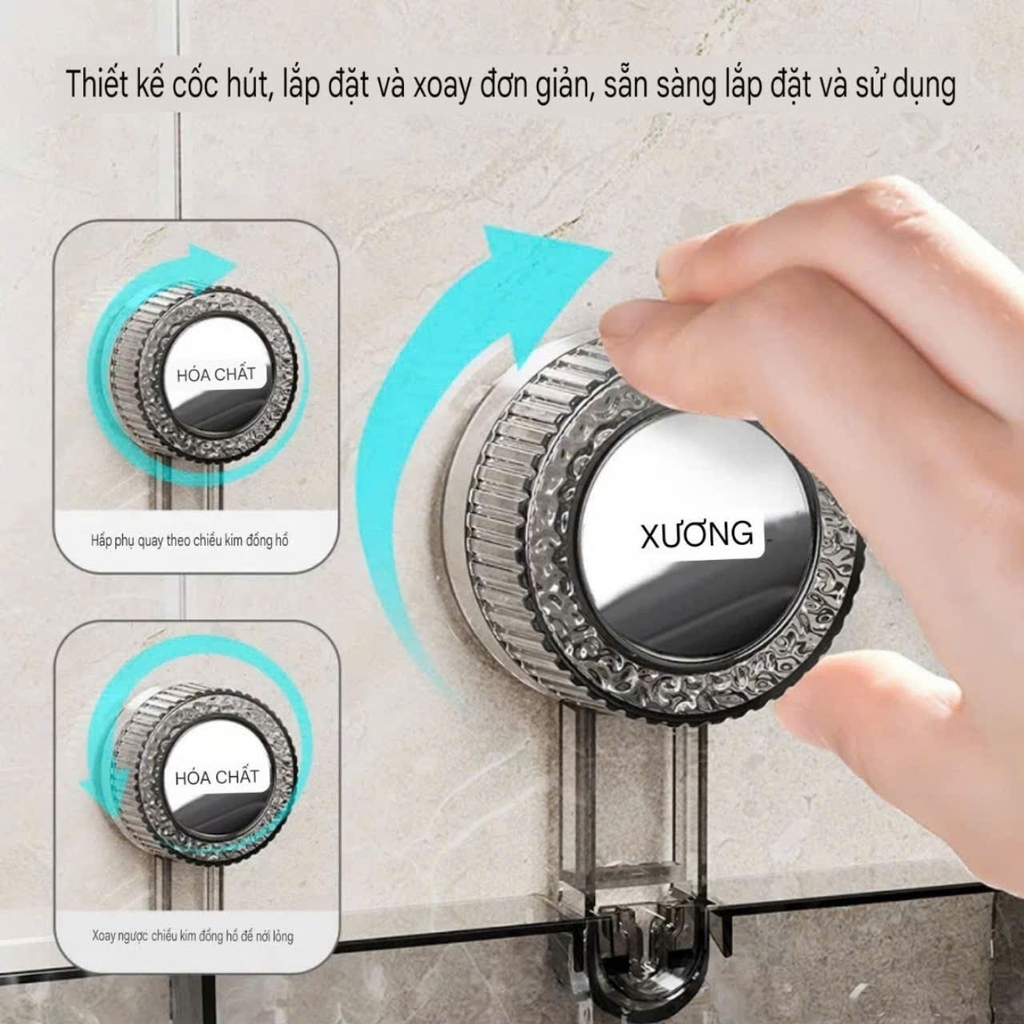 Kệ để dầu gội và đồ rửa chén