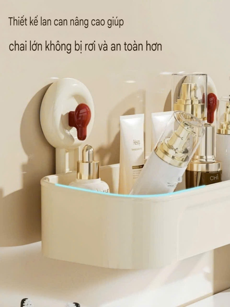 Kệ để đồ hình chú chó con loại hút tường