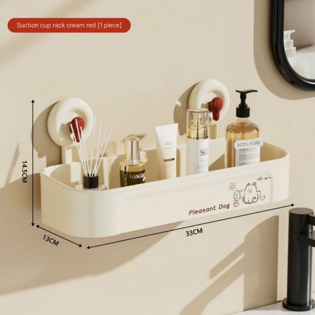 Kệ để đồ hình chú chó con loại hút tường