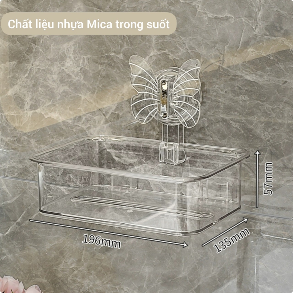 Kệ để đồ nhà bếp nhà tắm kiểu cánh bướm