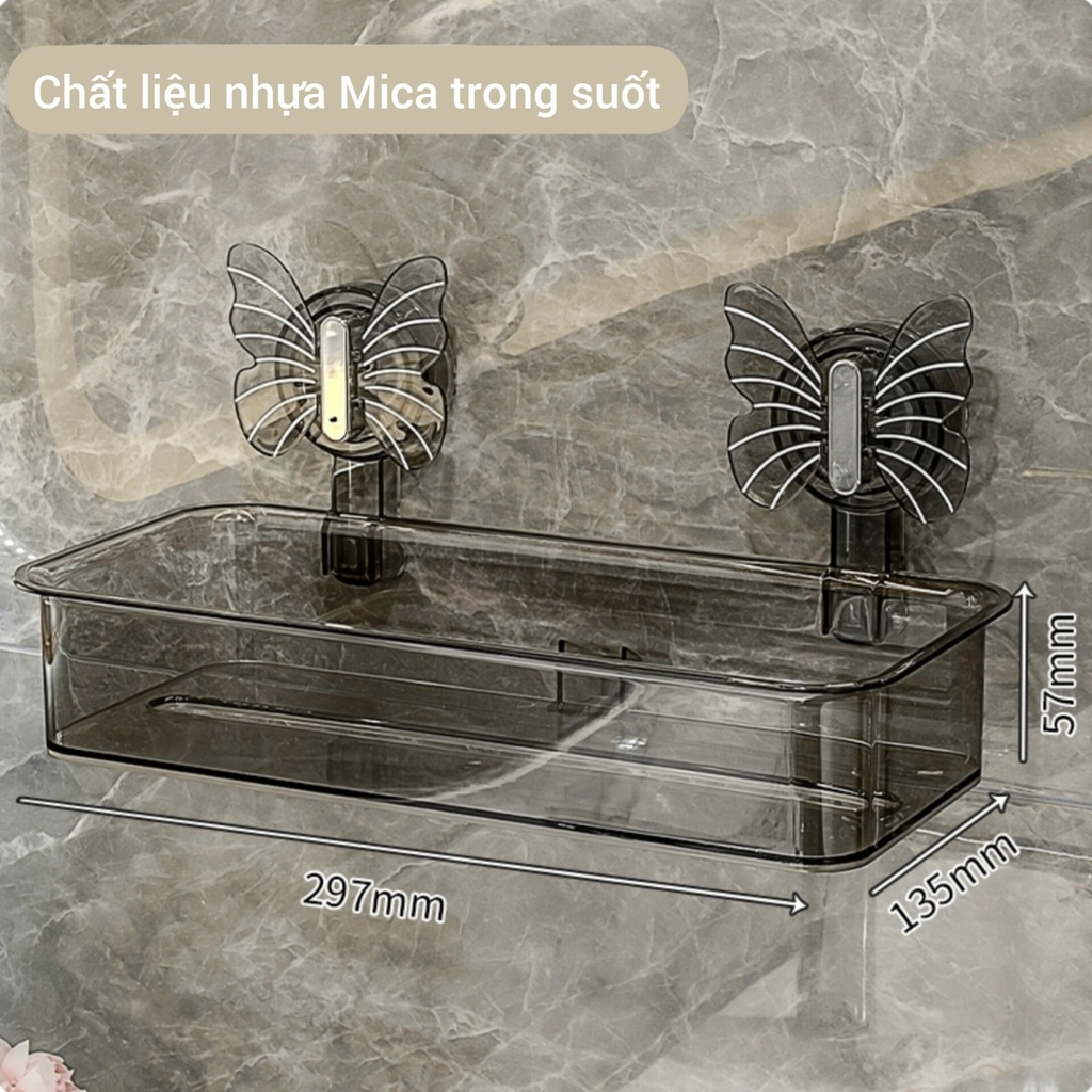 Kệ để đồ nhà bếp nhà tắm kiểu cánh bướm