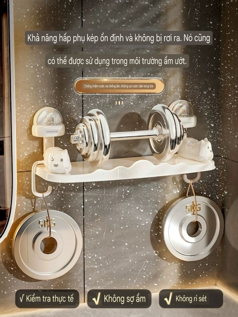 Kệ để đồ nhà bếp nhà tắm kiểu con mèo