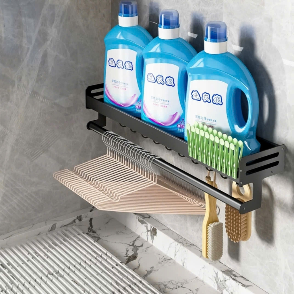 Kệ để đồ nhà bếp, nhà tắm kiểu dán tường