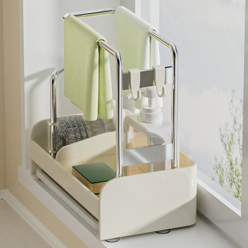 Kệ để đồ rửa bằng thép không rỉ