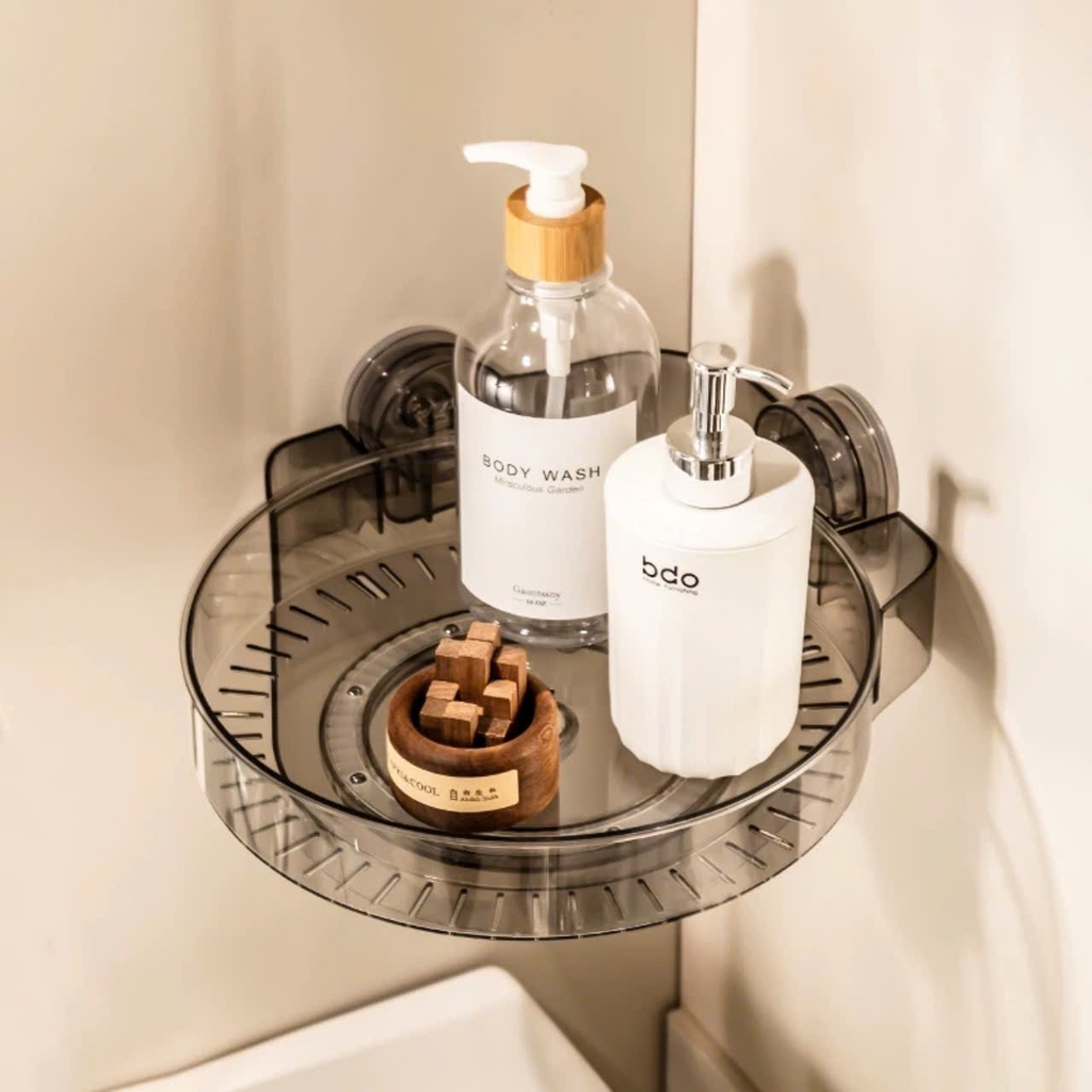 Kệ để gia vị và mỹ phẩm xoay 360 độ