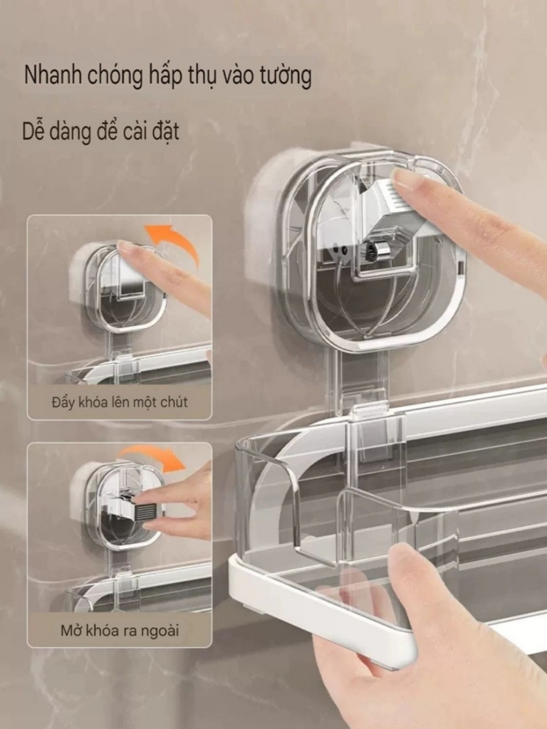 Kệ để lọ gia vị - dầu gội - sửa tắm