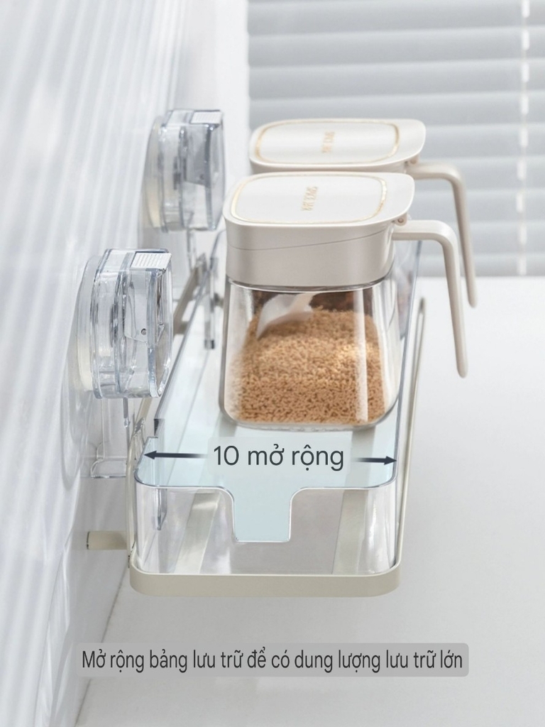 Kệ để lọ gia vị - dầu gội - sửa tắm